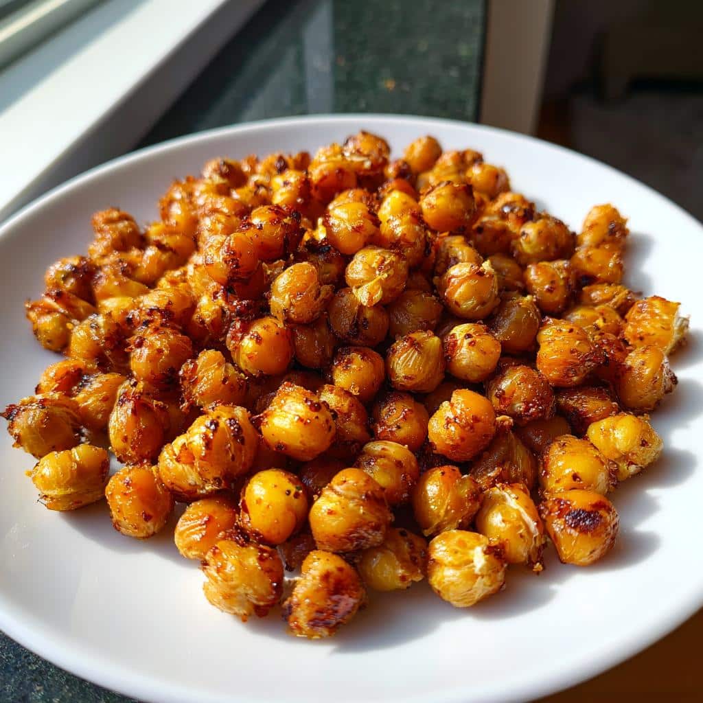 chick pea snacks healthy air fryer