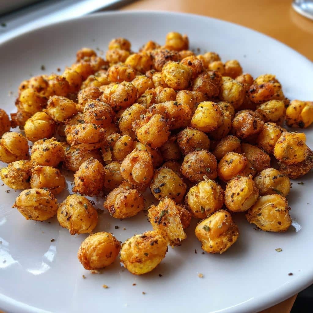 chick pea snacks in air fryer - detail 1