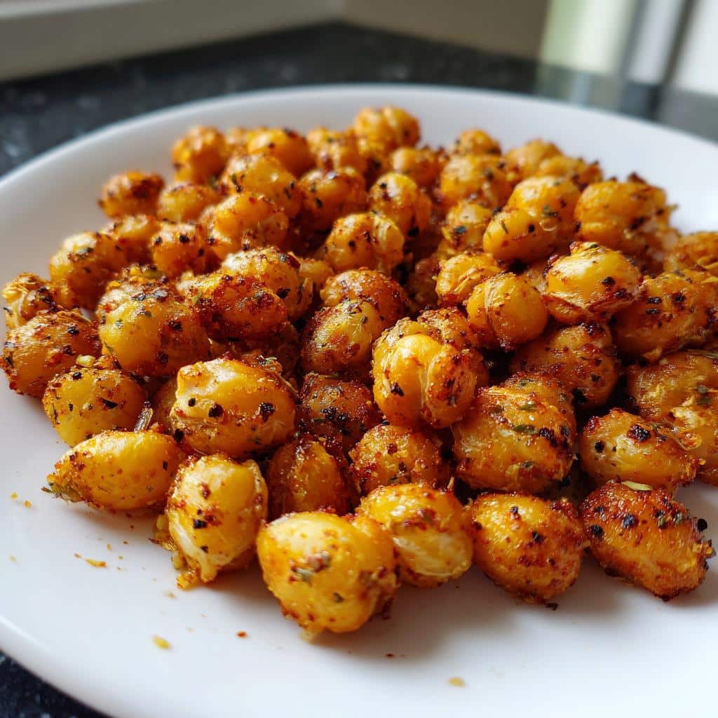 chick pea snacks in air fryer
