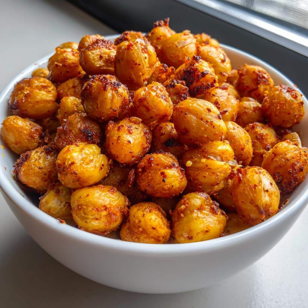 chick peas roasted in air fryer recipe
