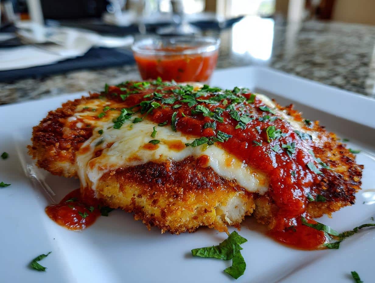 chicken parmesan air fryer recipe delicious and easy - detail 1
