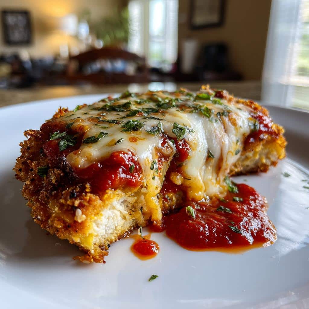 chicken parmesan air fryer recipe delicious and easy