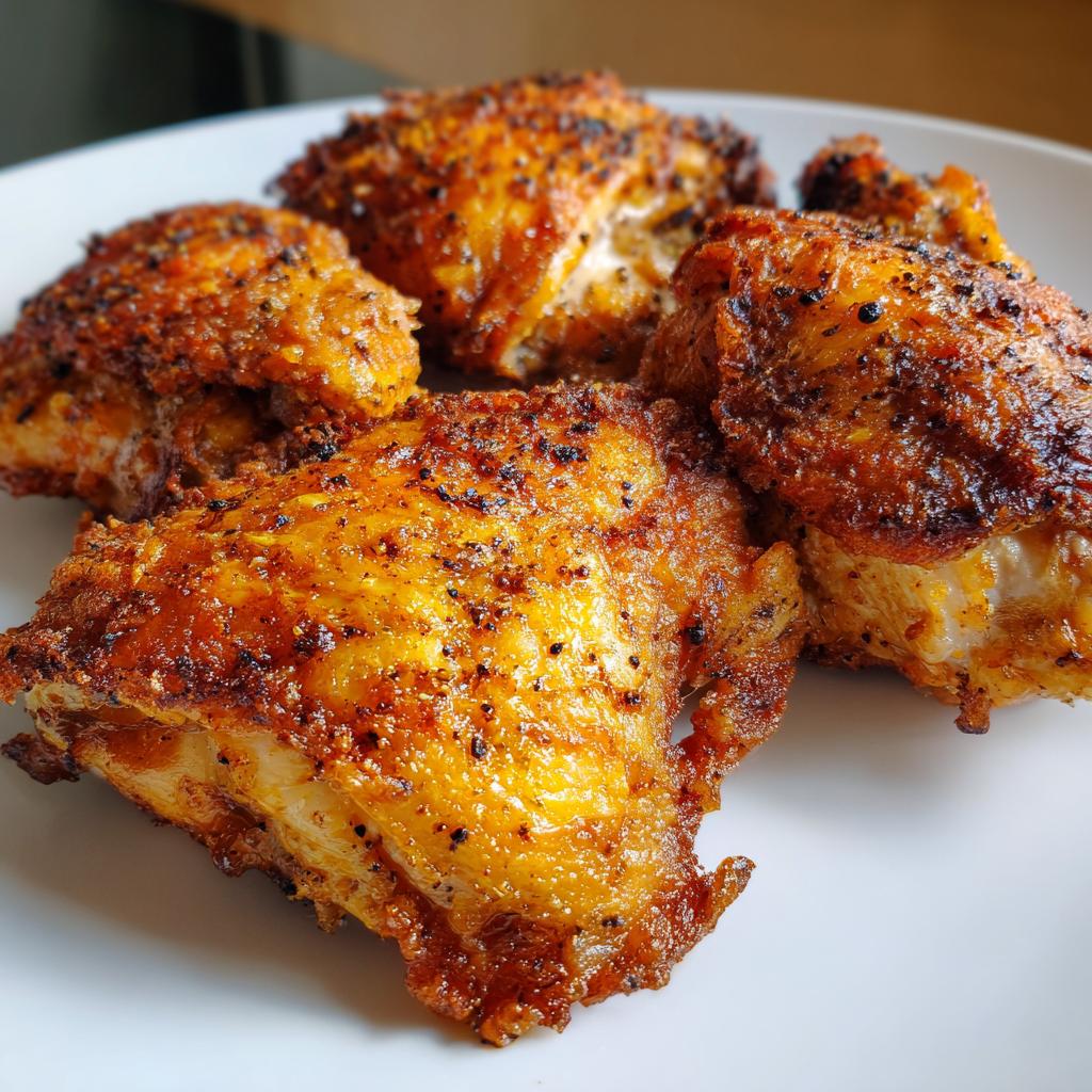 chicken quarters air fryer juicy perfection recipe