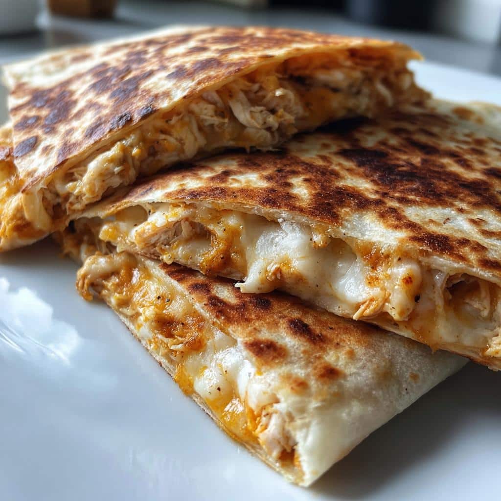 chicken quesadillas air fryer recipe - detail 1