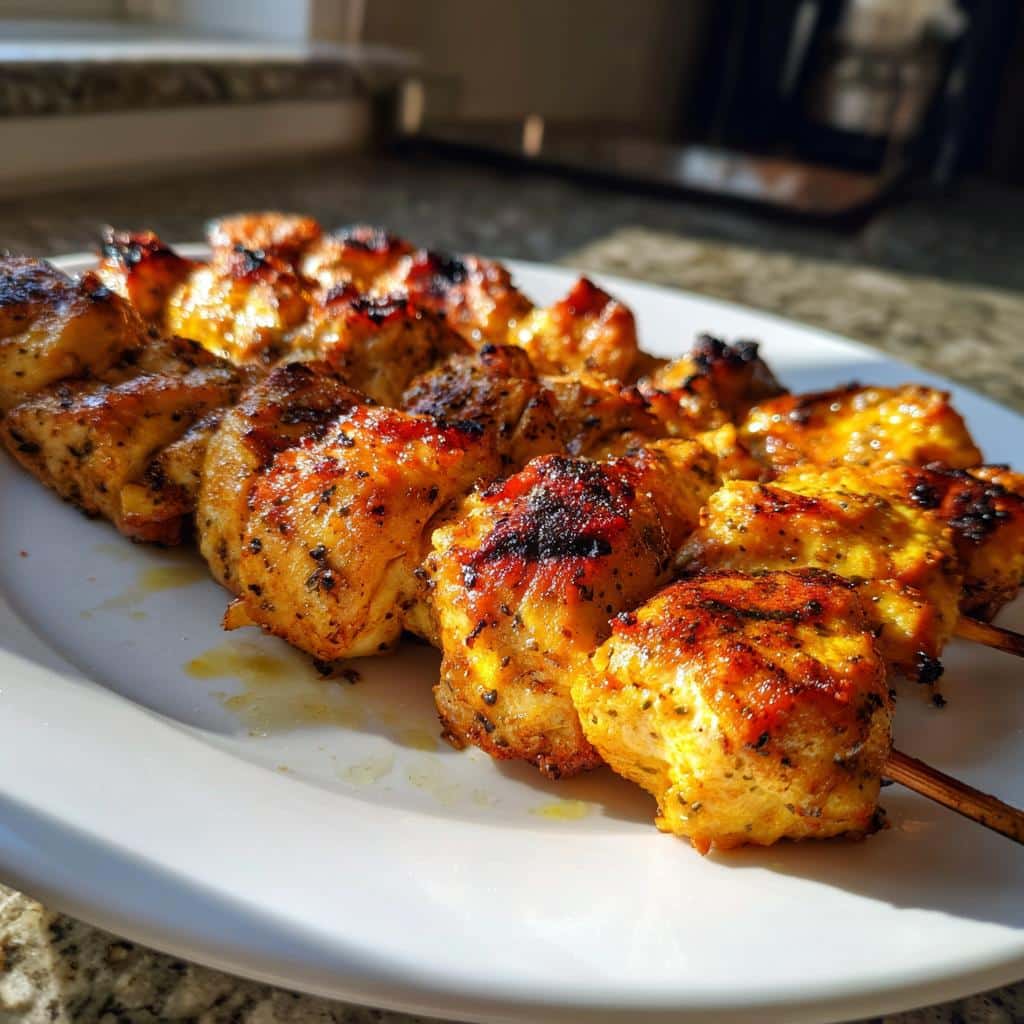 chicken skewers air fryer recipe tips - detail 1