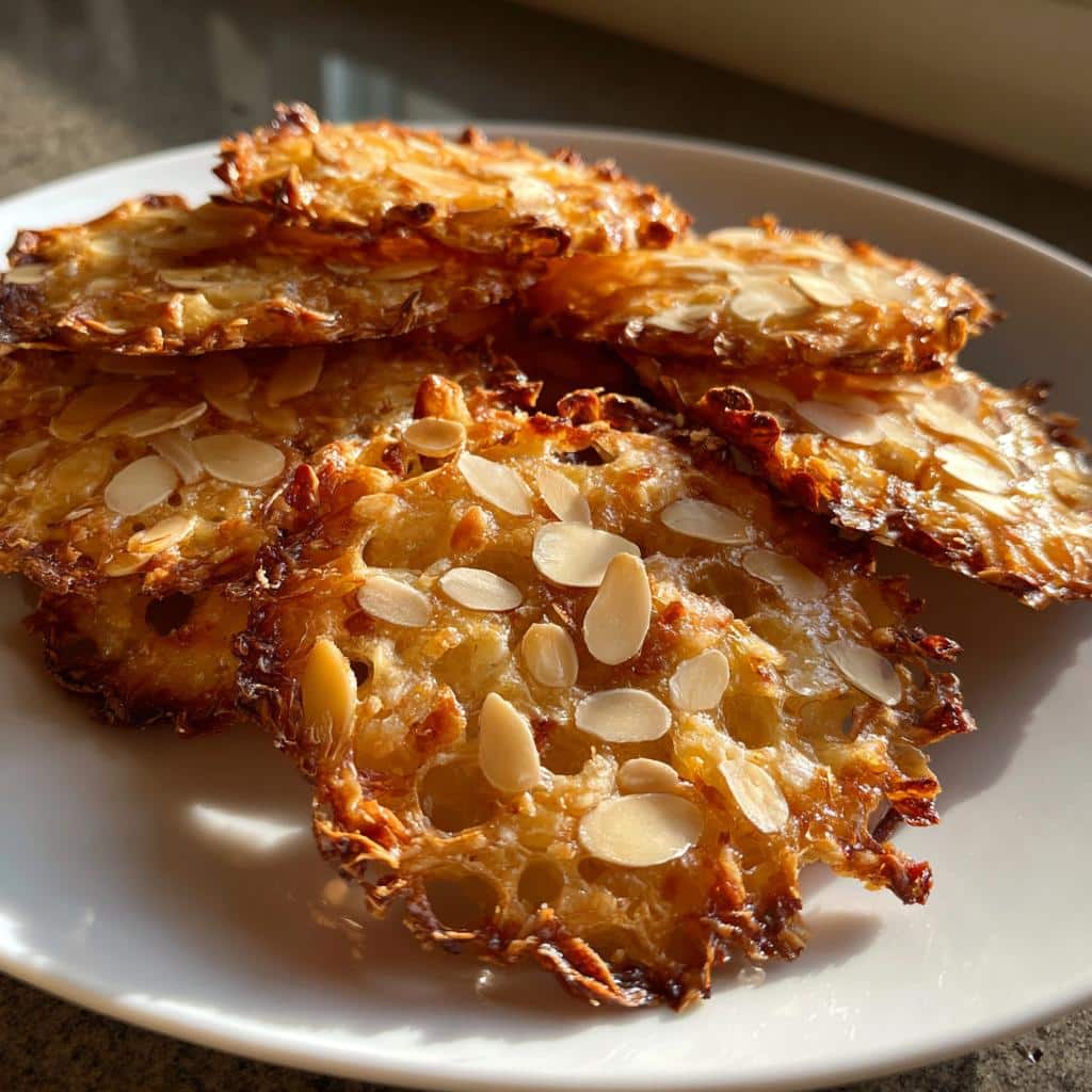 15-Minute Air Fryer Almond Florentines - Irresistibly Crispy 4 Air Fryer Almond Florentines - detail 1