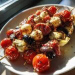 Air Fryer Antipasto Skewers