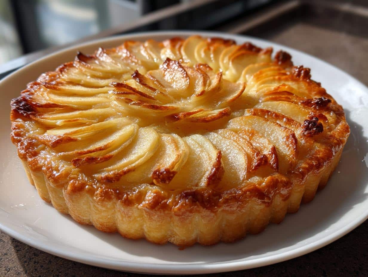 Air Fryer Apple Frangipane Tart - detail 1