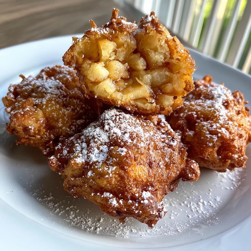 Air Fryer Apple Fritters - detail 1
