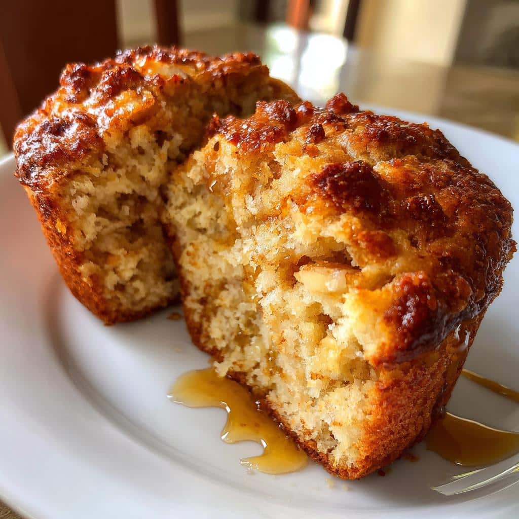 Air Fryer Apple Maple Muffins