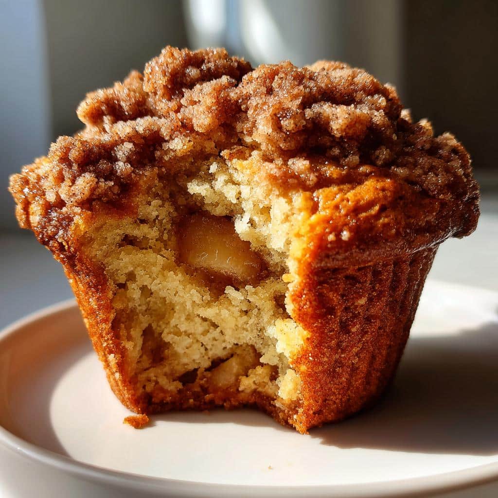 Air Fryer Apple Streusel Muffins - detail 1