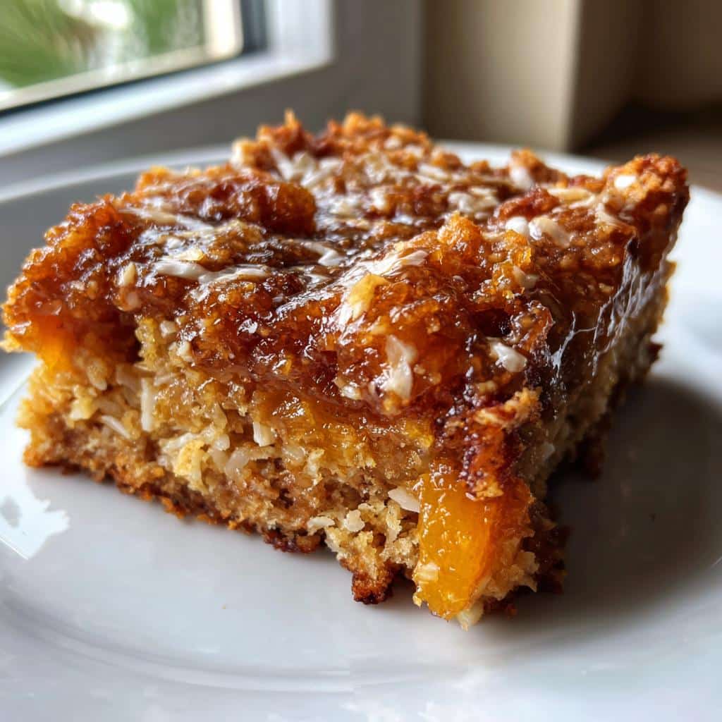 Air Fryer Apricot Coconut Bars
