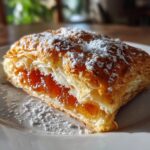 Air Fryer Apricot Danish