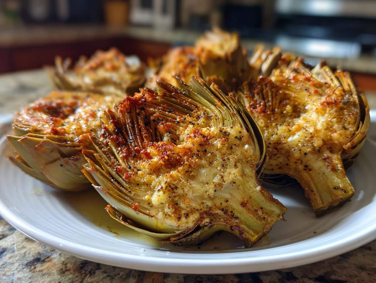 Crispy Air Fryer Artichokes in Just 25 Minutes - Pure Bliss! 4 Air Fryer Artichokes - detail 1