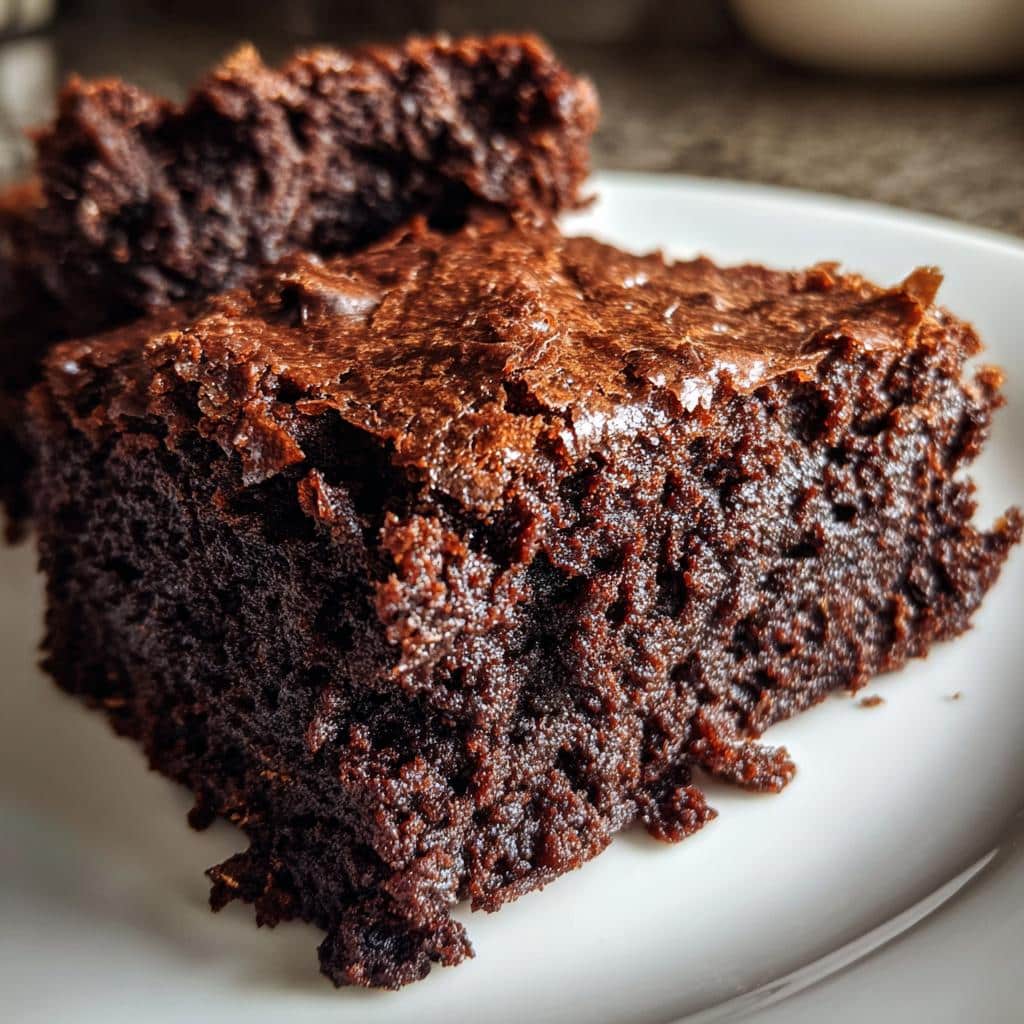 Air Fryer Avocado Brownies