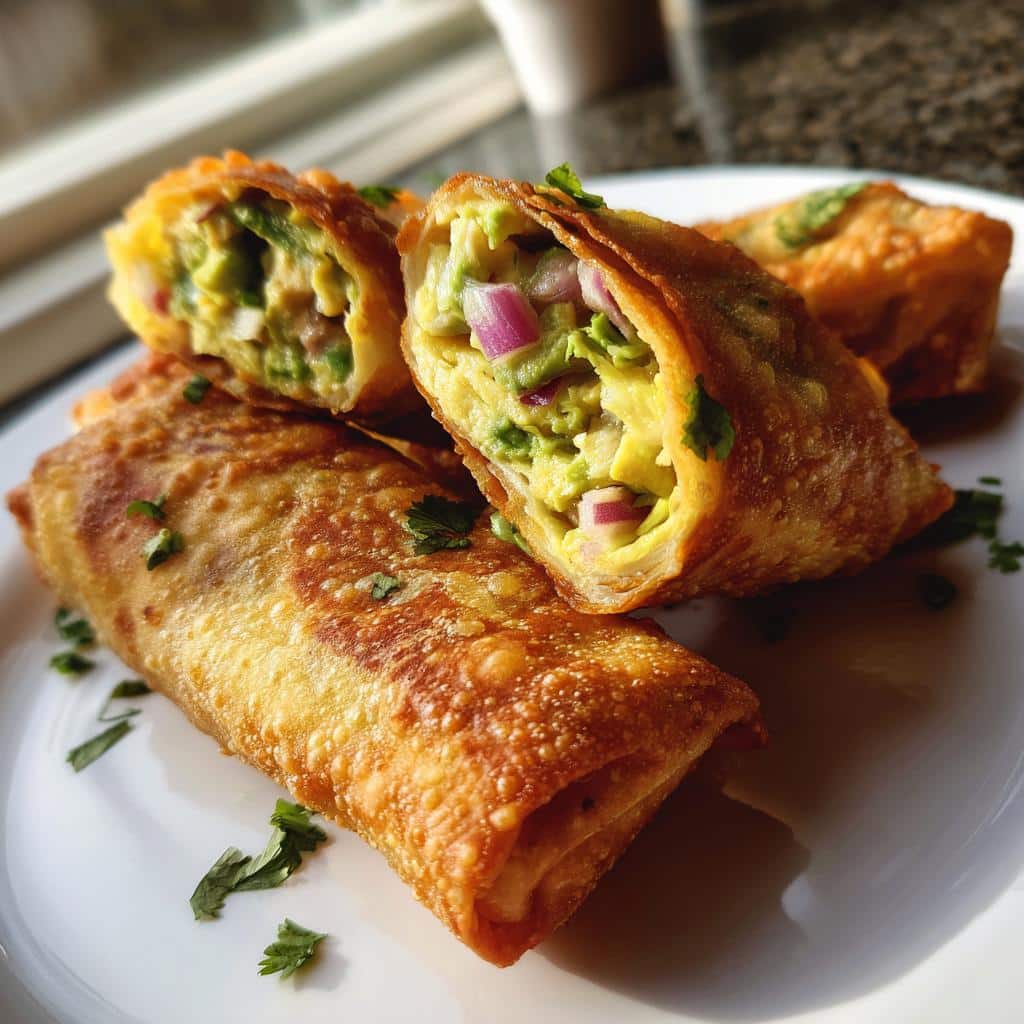 Air Fryer Avocado Egg Rolls - detail 1