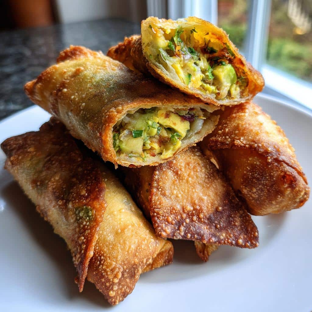 Air Fryer Avocado Egg Rolls