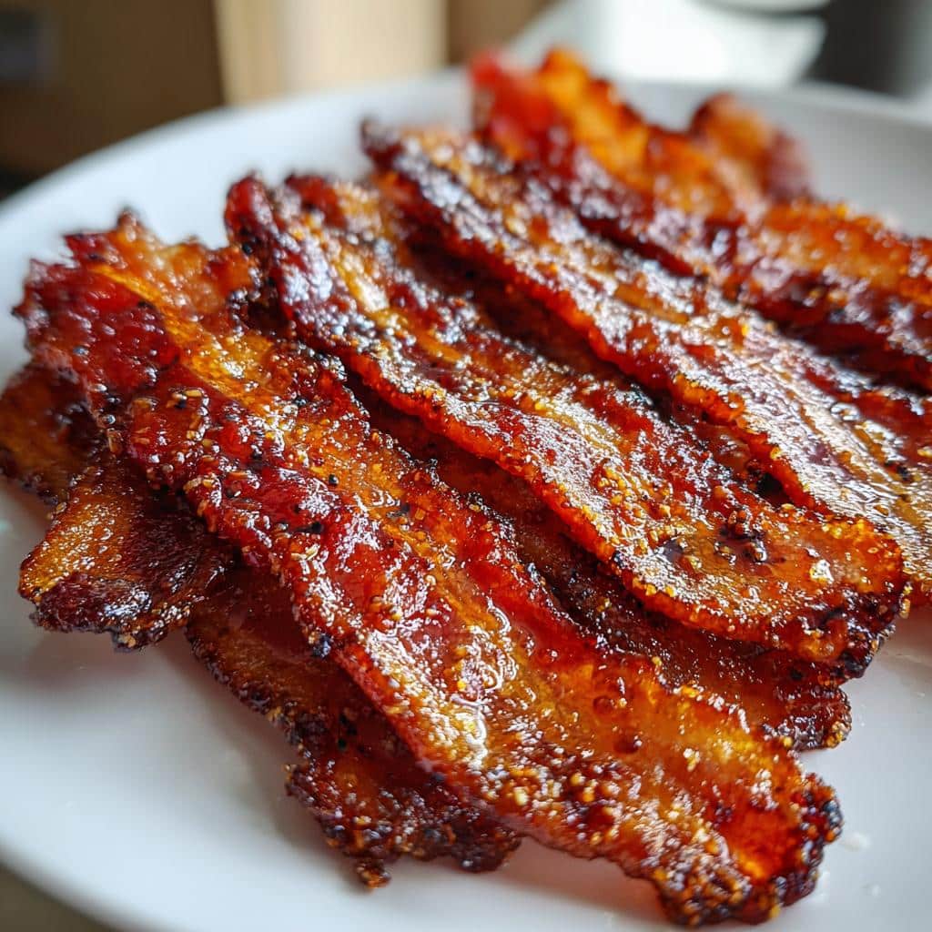 Air Fryer BBQ Bacon - detail 1