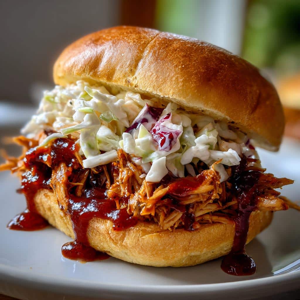 Air Fryer BBQ Jackfruit Sliders