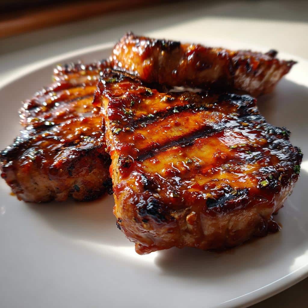 Air Fryer BBQ Pork Chops