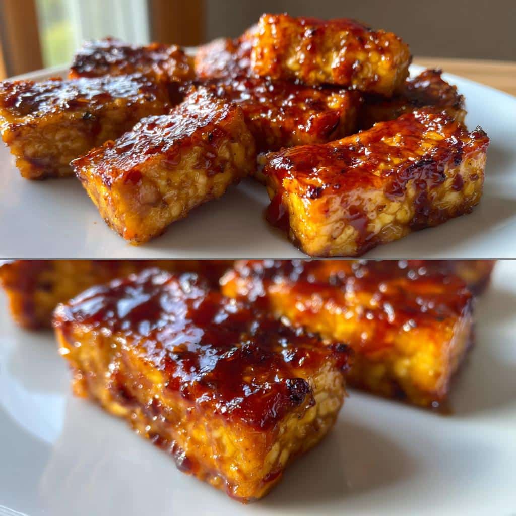 Air Fryer BBQ Tofu Wings