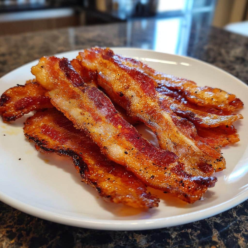 Air Fryer Bacon - detail 1