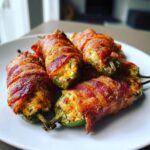 Air Fryer Bacon-Wrapped Jalapeños