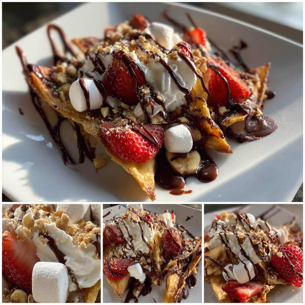 Irresistible Air Fryer Banana Split Nachos in 20 Minutes 4 Air Fryer Banana Split Nachos - detail 1