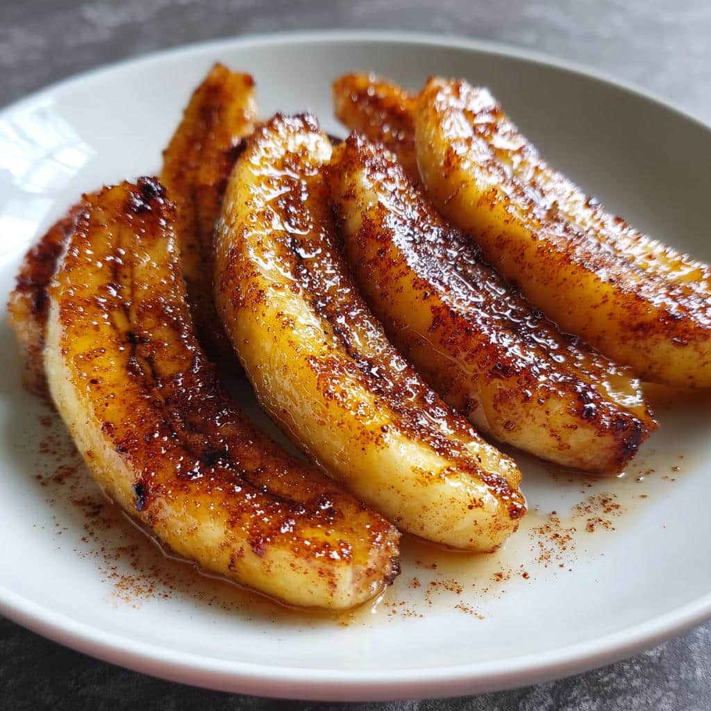 Air Fryer Bananas - detail 1