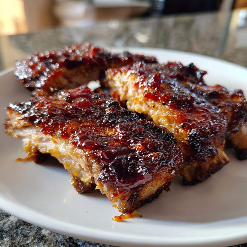 Air Fryer Barbecue Ribs