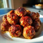 Air Fryer Beef Meatballs