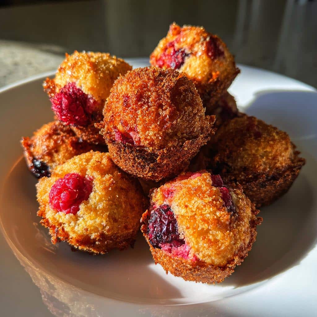 Irresistible 5-Ingredient Air Fryer Berry Bites Recipe 4 Air Fryer Berry Bites - detail 1