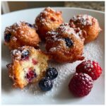 Air Fryer Berry Fritters