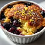 Air Fryer Blueberry Lemon Cobbler - Irresistible 30-Minute Bliss 5 Air Fryer Blueberry Lemon Cobbler