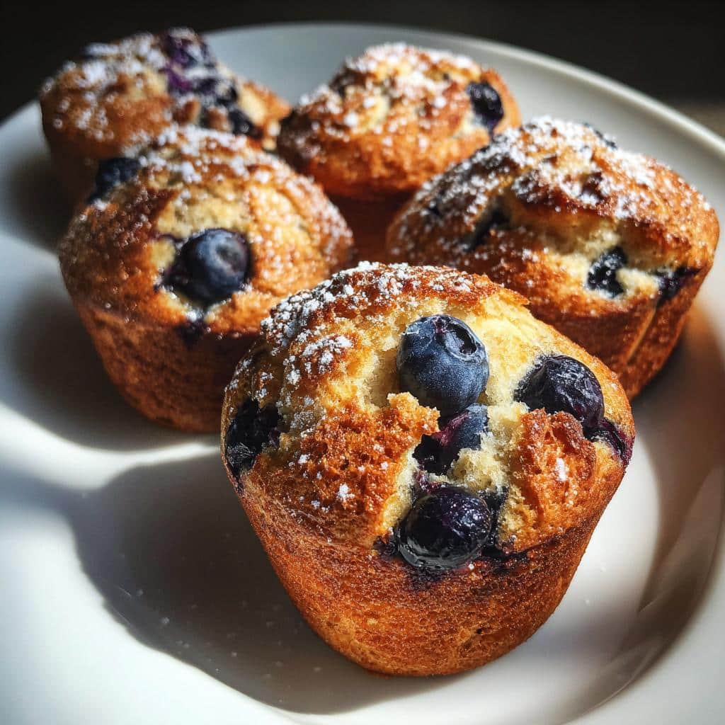 12-Minute Air Fryer Blueberry Muffin Cups - Irresistible 4 Air Fryer Blueberry Muffin Cups - detail 1