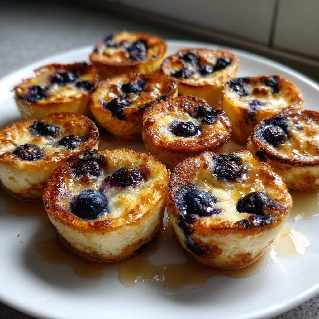 Air Fryer Blueberry Pancake Bites - detail 1