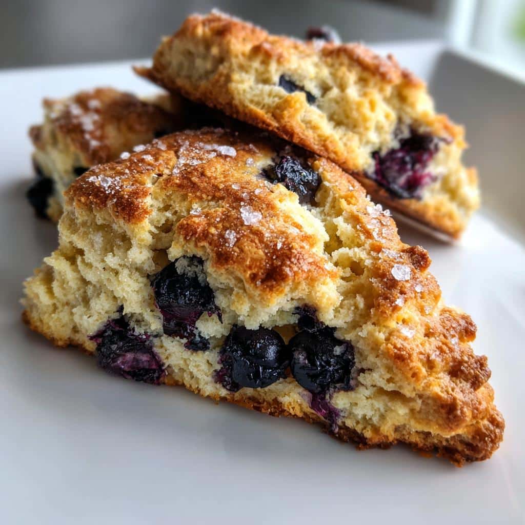 Air Fryer Blueberry Scones - detail 1