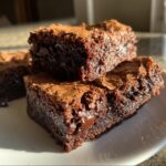 Air Fryer Bourbon Brownies