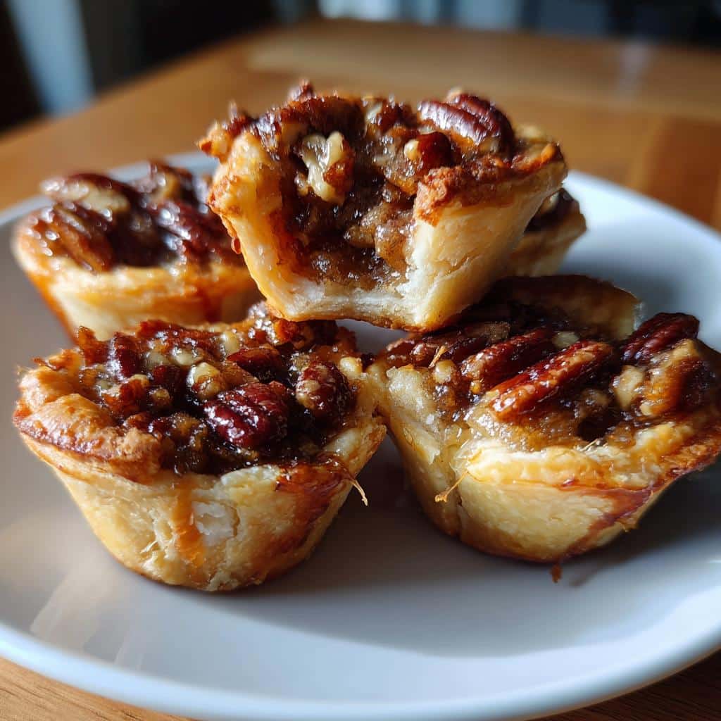 Air Fryer Bourbon Pecan Pie Bites - detail 1