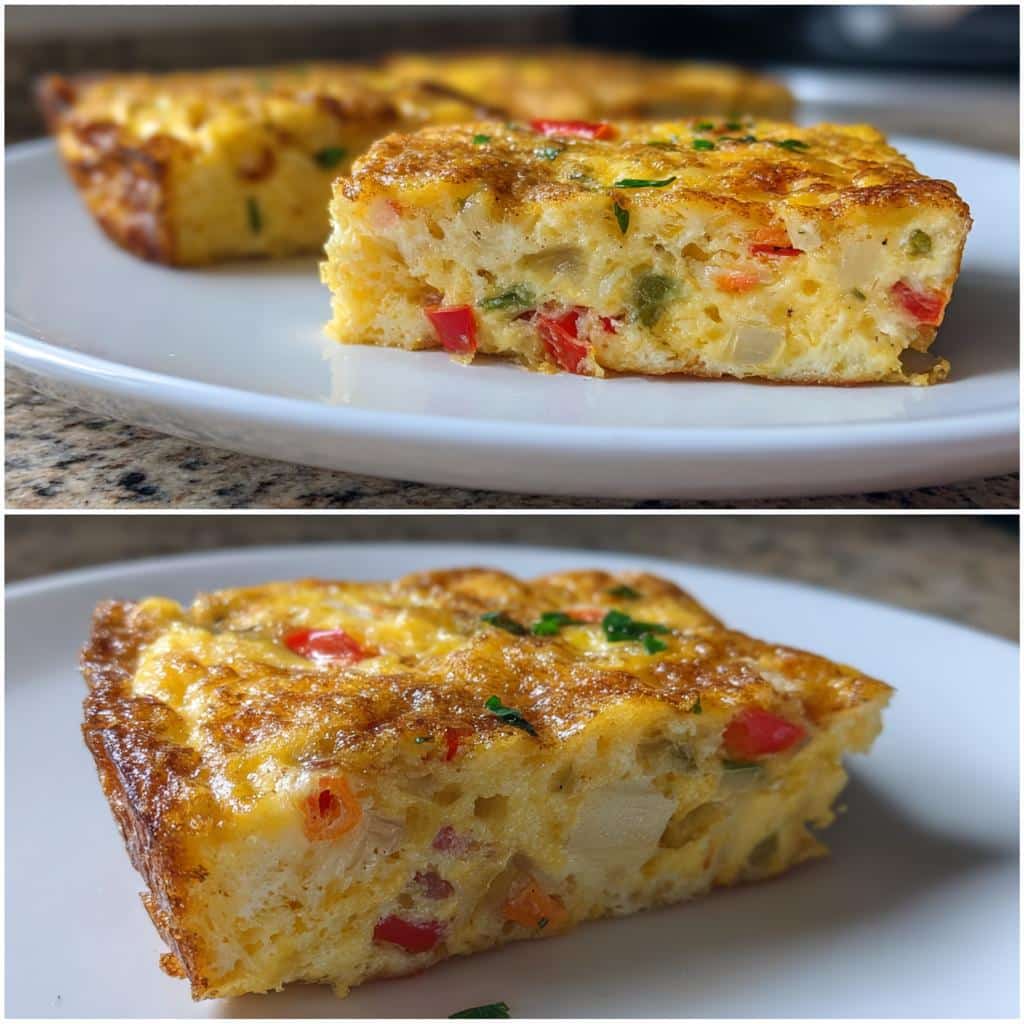 Air Fryer Breakfast Frittatas