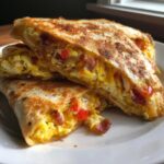 Air Fryer Breakfast Quesadilla