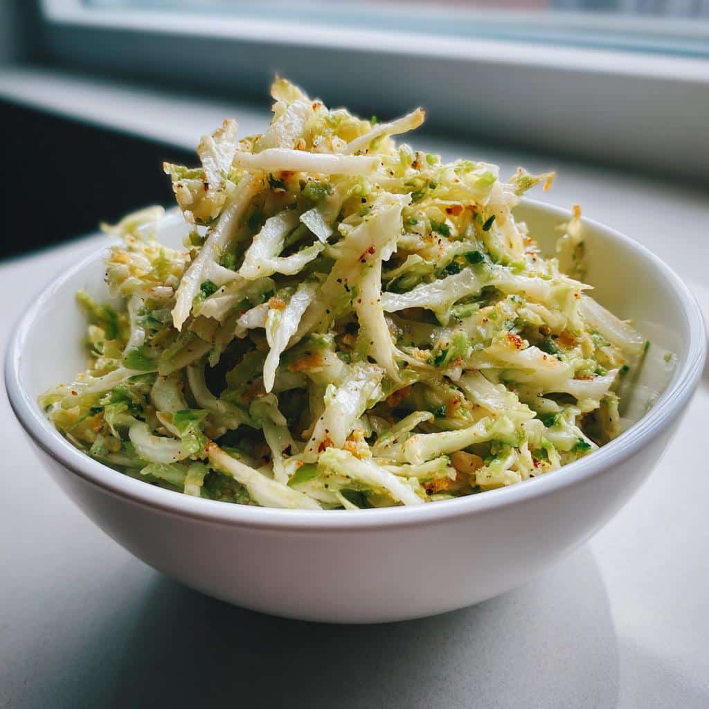 Air Fryer Broccoli Slaw - detail 1