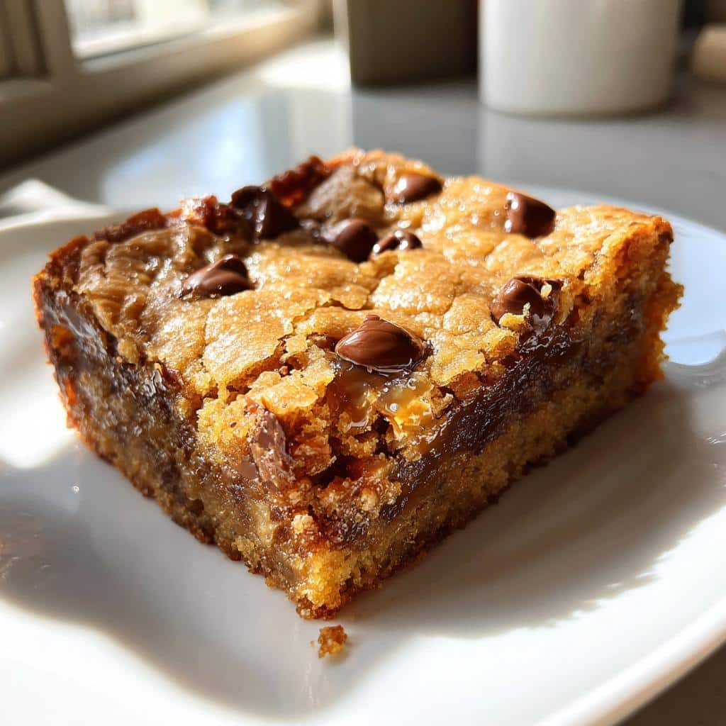 Air Fryer Brown Butter Blondies