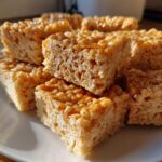 Air Fryer Brown Butter Rice Krispie Treats