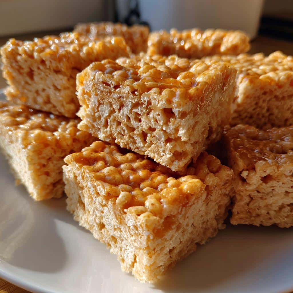 Air Fryer Brown Butter Rice Krispie Treats