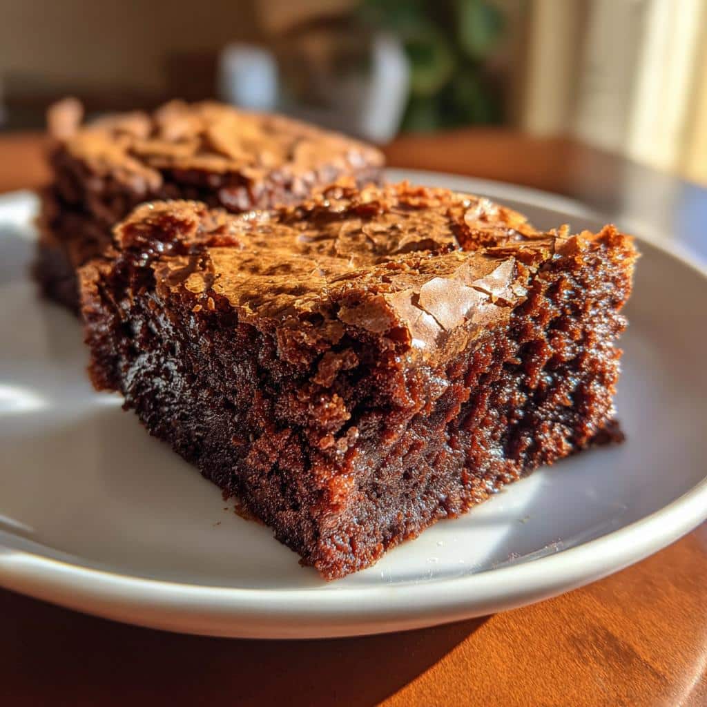 Air Fryer Brownies - detail 1