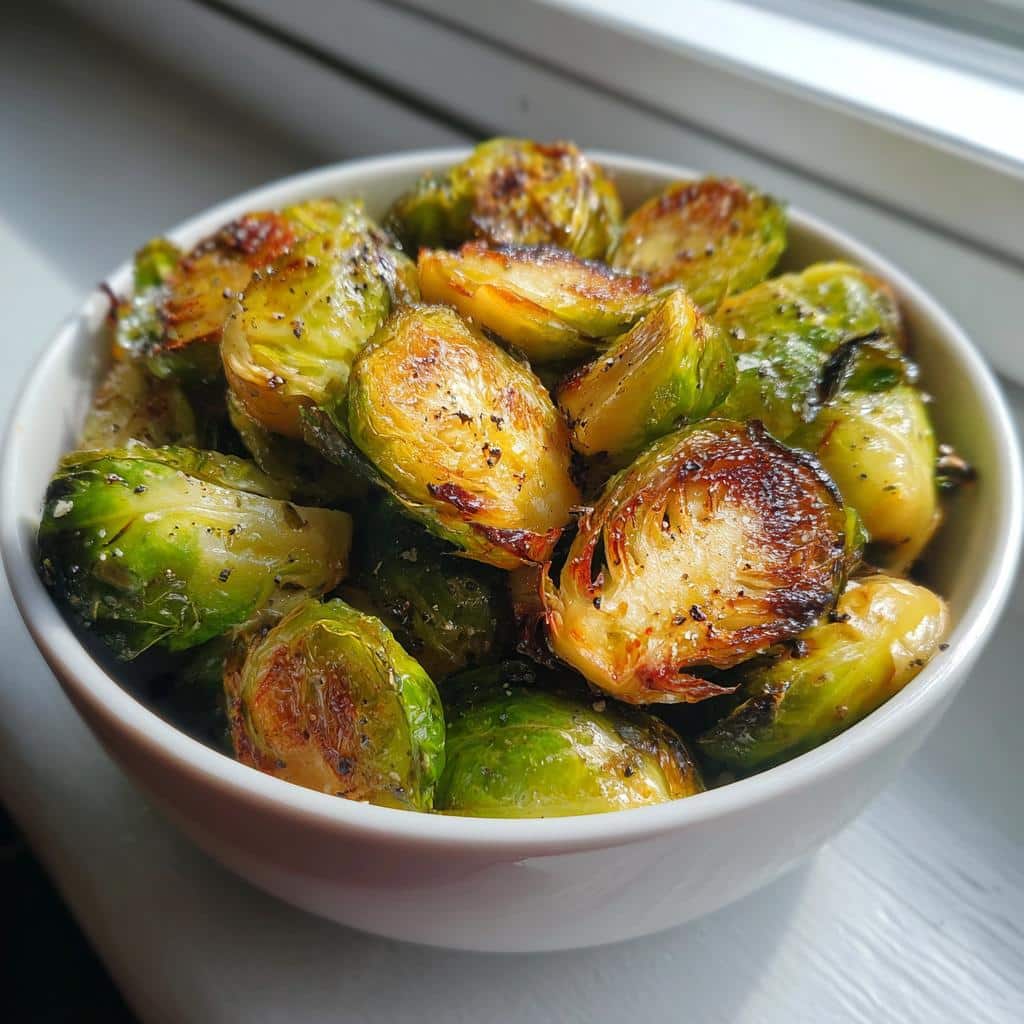 Air Fryer Brussels Sprouts - detail 1