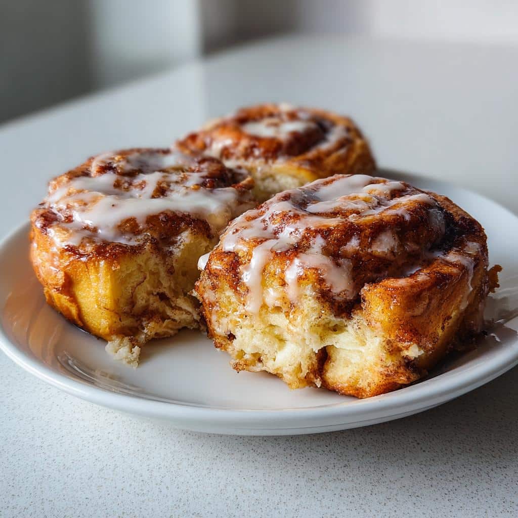 Air Fryer Burnt Edges Cinnamon Rolls