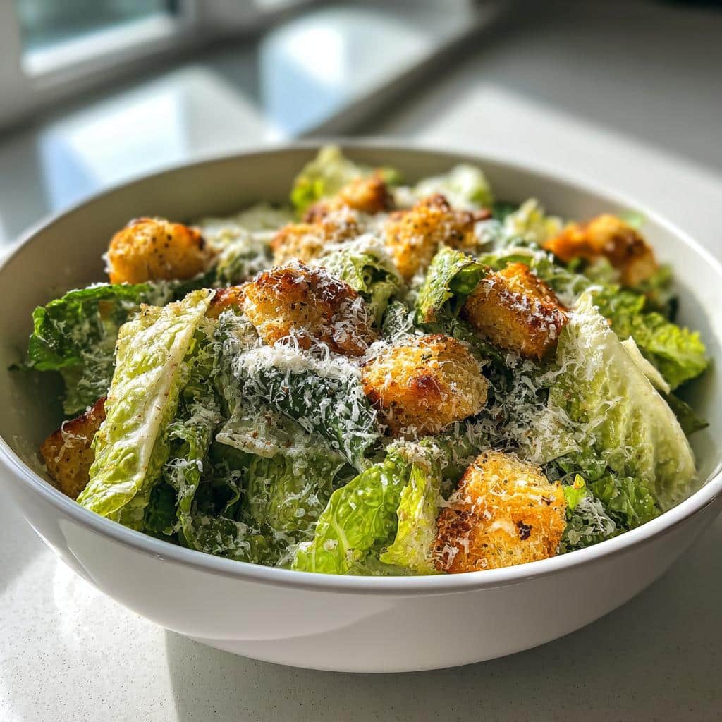 Air Fryer Caesar Salad - detail 1
