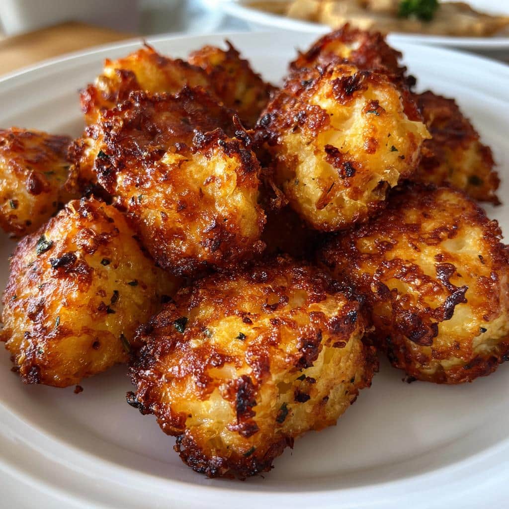 Air Fryer Cajun Cauliflower Tots